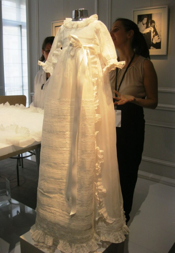 Baby Dior Haute Couture Christening Gown