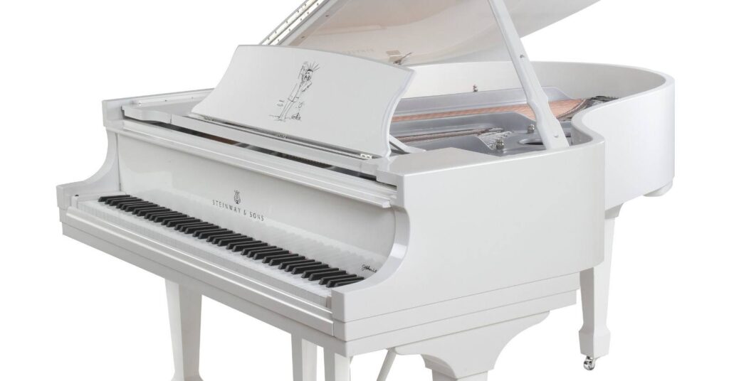 John Lennon’s Steinway Piano