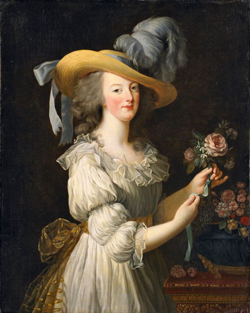 Marie Antoinette’s Embroidered Chemise