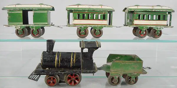 The 1901 Ives Cracked Ives Locomotive
