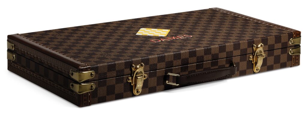 The Louis Vuitton Trunk Checkers Set